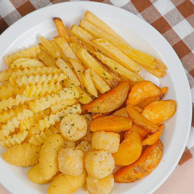 모듬감자 감자튀김 웨지감자 400g, 1개