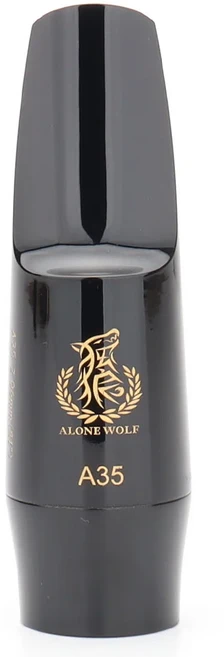 ALONE WOLF 스타일 손으로 만들어진 알토 색소폰 마우스피스 A35 재즈 팝 클래식, 01 CN, 02 Alto A35