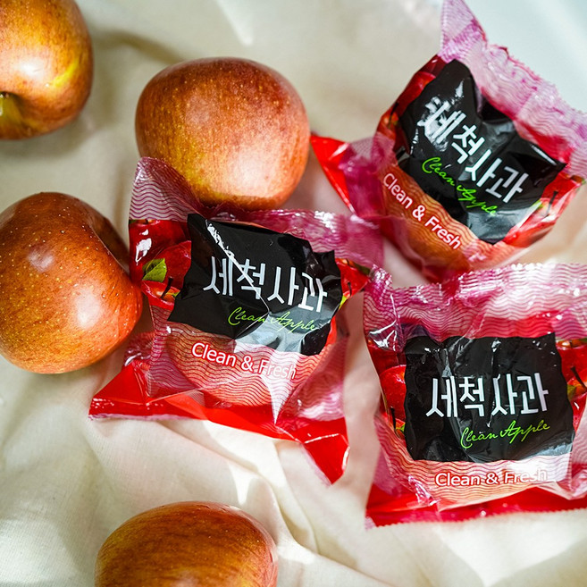 간편하게 챙기는 하루 한알 세척 사과