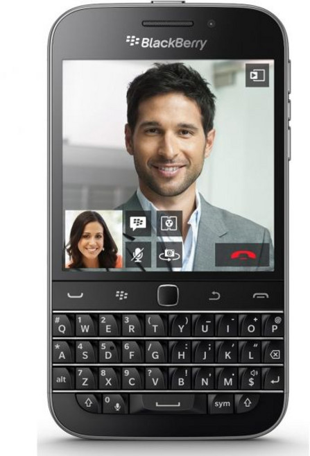 블랙베리 클래식 Q20 SQC100-2 16GB 언락 GSM 4G LTE 키보드 스마트폰 - 검정 리퍼비시