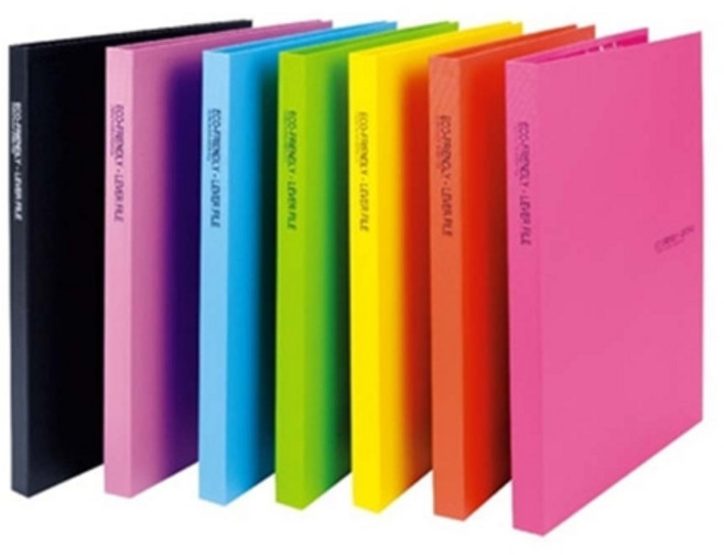 즐거운날 에코레버화일 A4 노랑 사무실용품, 기본, 1개