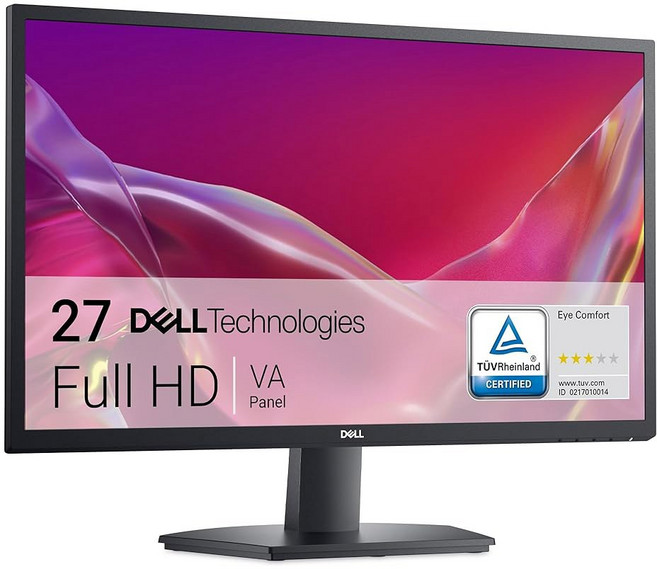 24 SE2425H 모니터 - 23 8인치 풀 HD 1920x1080 VA 패널 5ms 응답 시간 기울기 TUV 라인랜드 3성급 눈 편안함 - 블랙, SE2725H, 27 Inches, Comfortview Plus