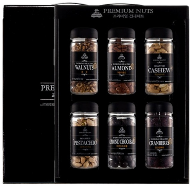 넛츠팜 프리미엄 4호 6종 견과세트 1.15kg, 1세트
