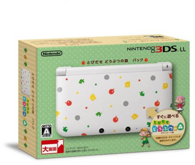 닌텐도 3DS LL XL 애니멀 크로싱 일본 한정판, 닌텐도 3DS LLXL 애니멀 크로싱 [일본 한정판], 1개