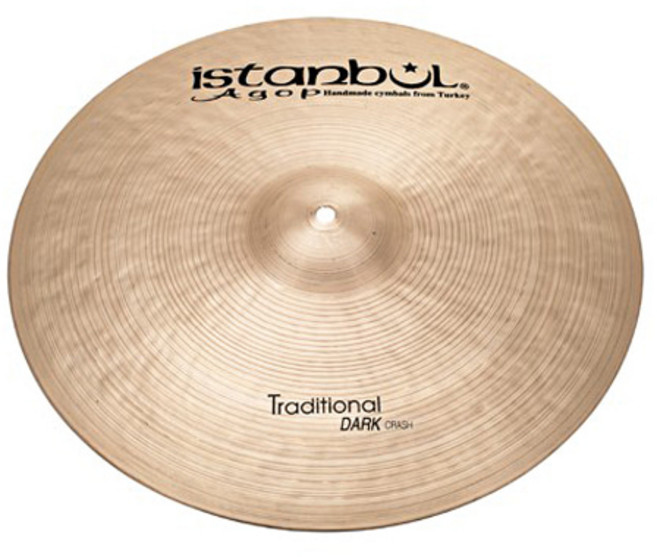 [Istanbul Agop] Traditional Dark Crash 이스탄불 아곱 트레디셔널 다크 크래쉬심벌 DC, 1개