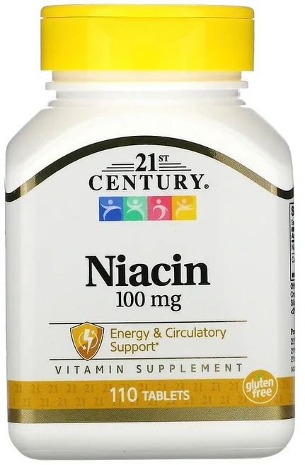 21st Century 21세기 센트리 니아신 100mg 110정 칼슘 탄산칼슘 포함 글루텐 무포함 - 쿠팡