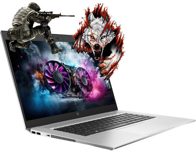 HP 게이밍 중고노트북 엘리트북 1050 G1 윈도우11 i7-8750H 16GB SSD240GB GTX1050, WIN11 Pro, 240GB, silver
