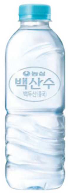 백산수 무라벨 생수, 500ml, 39개