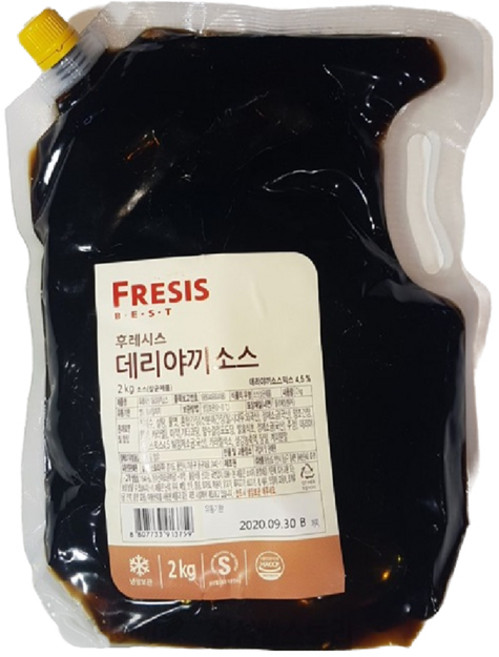 후레시스 데리야끼소스 (냉장), 1개, 2kg