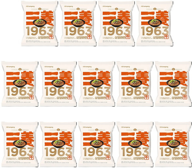 삼양 1963라면 131g, 14개