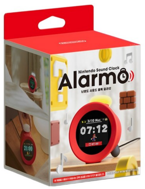 닌텐도 사운드 클록 알라모, (닌텐도정품) 사운드 클록 알라모, 레드, 1개