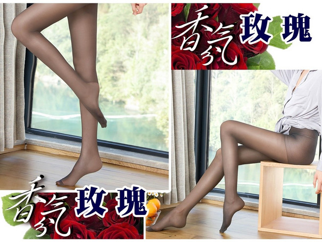 (L&D) Q2757 玫瑰香氛 超耐勾 褲襪 台灣製造