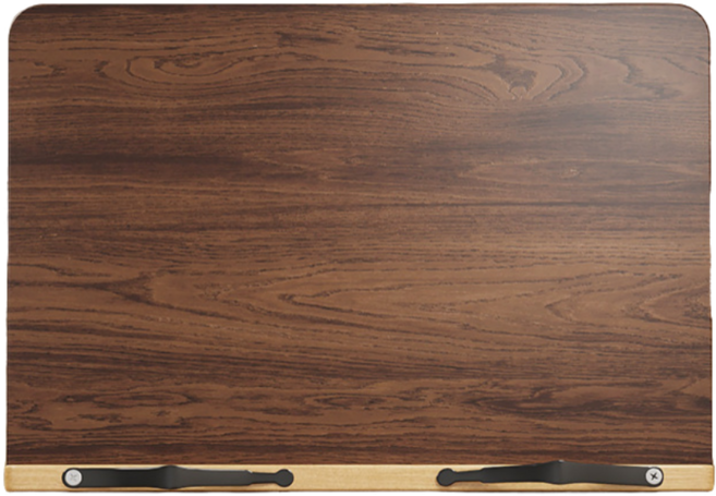 에스에이케이 각도조절 가능 휴대용 독서대, 월넛