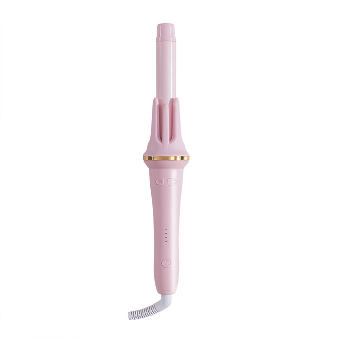 위금두 전자동 음이온 아이롱 웨이브 봉고데기 ALI2118, 핑크28mm