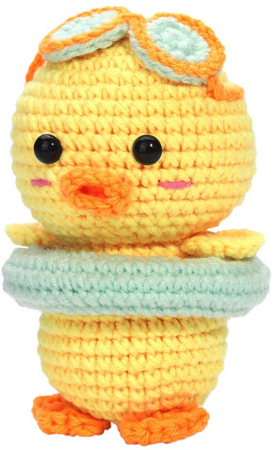 DIY 코바늘인형뜨기 손뜨개인형 패키지 올인원키트, 27 오리, 1세트