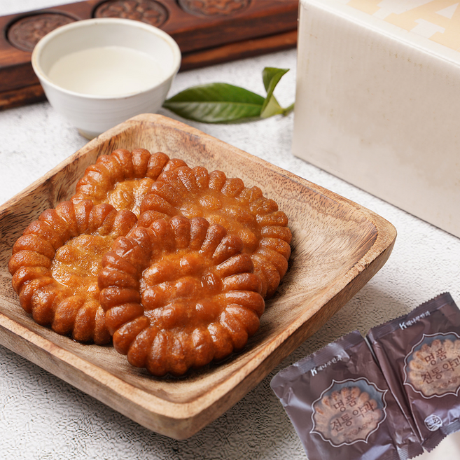 [한옥마을한과] 우리밀 호박약과 국산재료로 만든 건강한 간식, 700g, 1세트