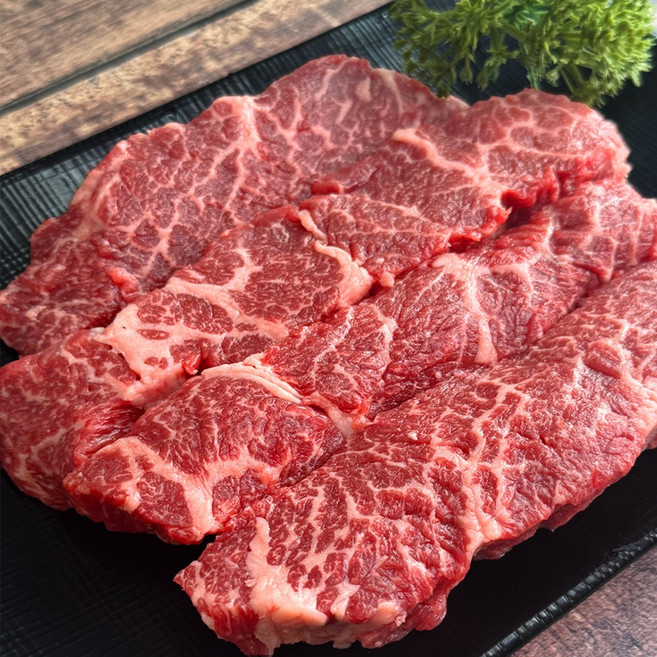 [당일발송 냉장] 2cm 스테이크 갈비살 순살 우대갈비, 1개, 200g