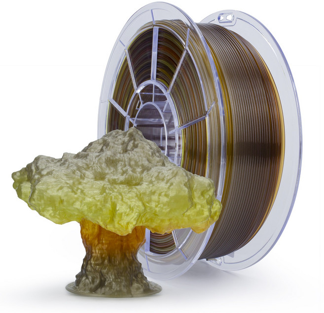가제트 PLA PRO 필라멘트 3D프린터 1kg Gradient T 그라데이션 투명, Autumn