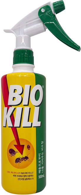 동성제약 약국 진드기 좀벌레 해충 저독성 살충제 비오킬 500ml, 1개