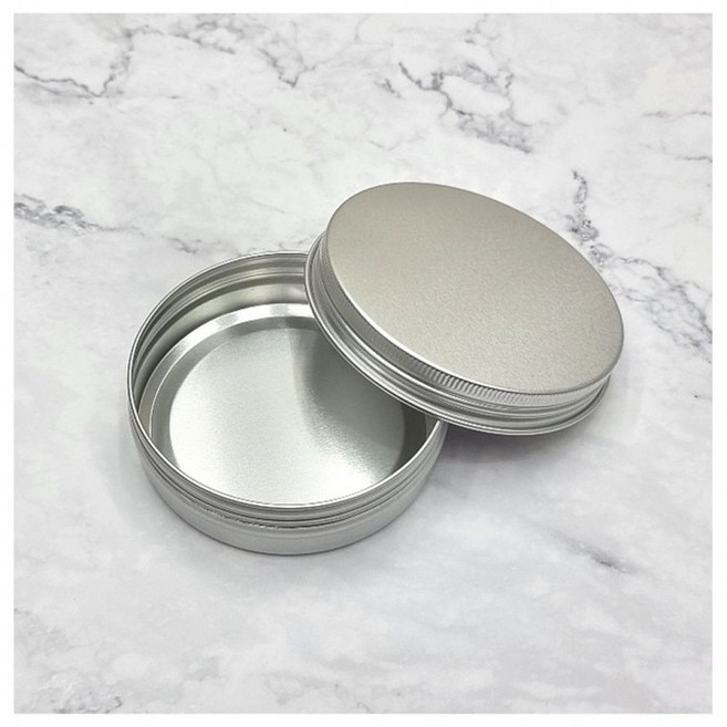 (1+1+1)3개세트알루미늄 원형 공병 100g, 3개