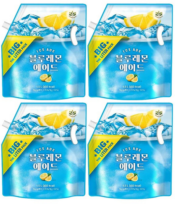 발란스그로우 블루레몬 에이드, 4개, 1.5L