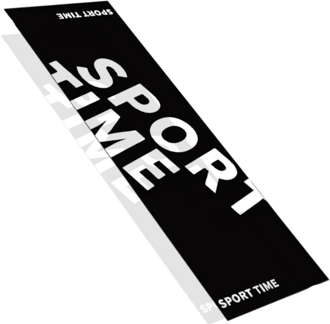 앨라모 스포츠 타올 헬스 런닝 등산 수건, 3개, 러닝 블랙