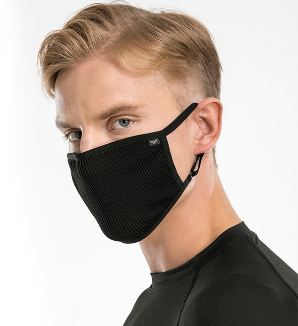 나루 F U PLUS 사계절용 마스크, 블랙, 1개