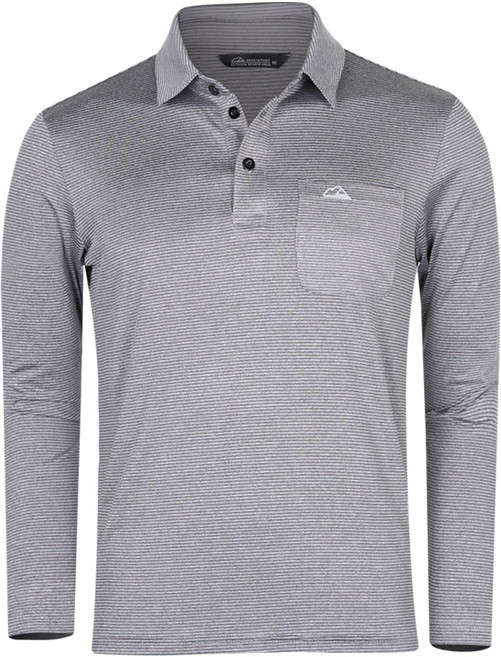 미루나무 남자 봄 가을 집업 스판 긴팔 카라 티셔츠 작업복 일상복 시그마