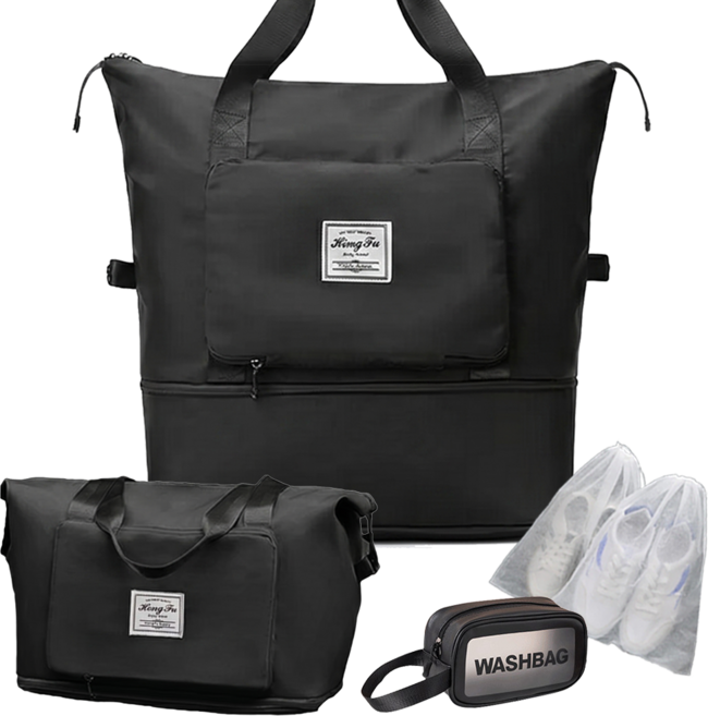 피오니움 보스턴백 더플백 접이식 캐리어 보조가방 여행세트