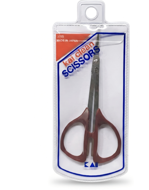 일본 카이 119 손톱 정리 미용 가위 화이트 041KF-0600, 01-일본 카이 레드 미용가위, 1개