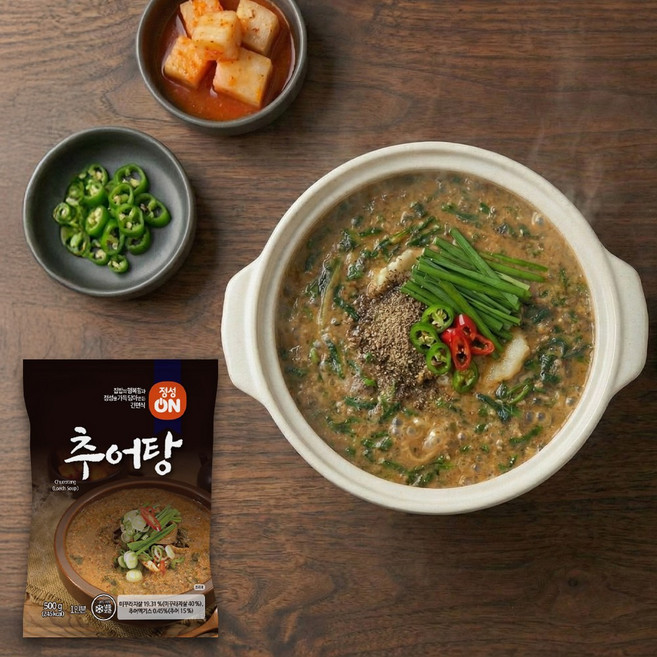 초원식품 정성온 추어탕 냉동, 500g, 15개