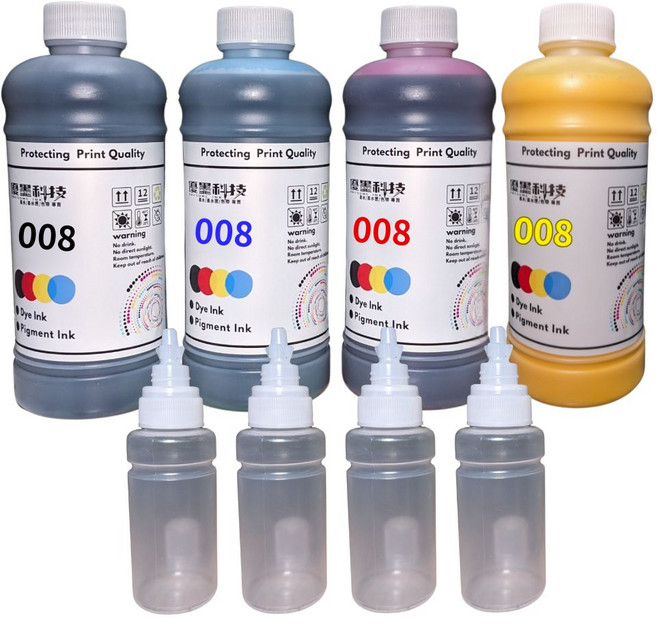優墨 相容防水型 贈空瓶 L系列印表機 L15160 L6490 M2170, 四色一組(需統編請備註),664型, 008