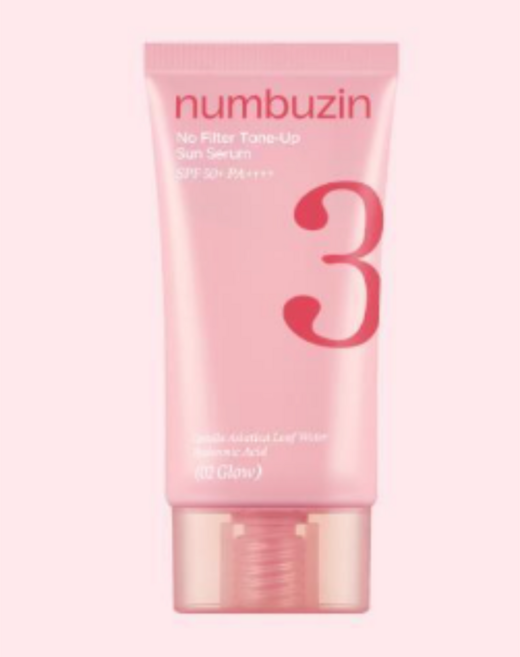 넘버즈인 3번 도자기결 톤업베이지 선크림 글로우 50ml + 클렌징오일20ml, 1개