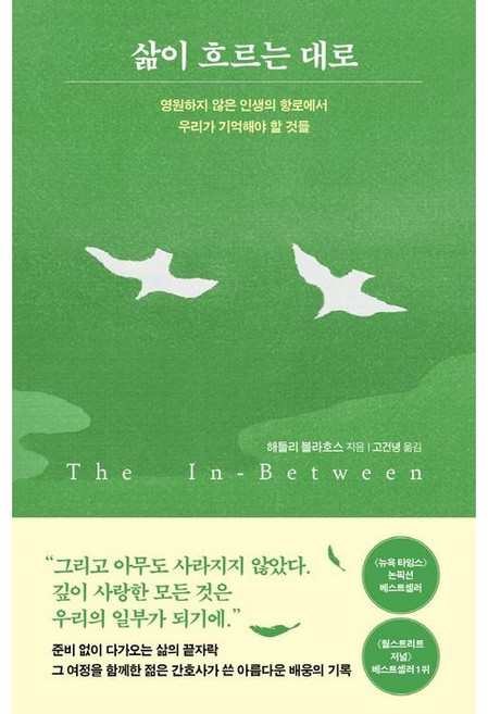 삶이 흐르는 대로 : 영원하지 않은 인생의 항로에서 우리가 기억해야 할 것들, 다산북스, 해들리 블라호스