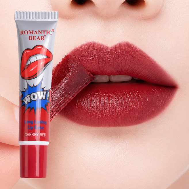 립타투 틴트 팩 매직체인지 립타투 립타투 뜯어내는 립타투, 1개, CHERRY RED