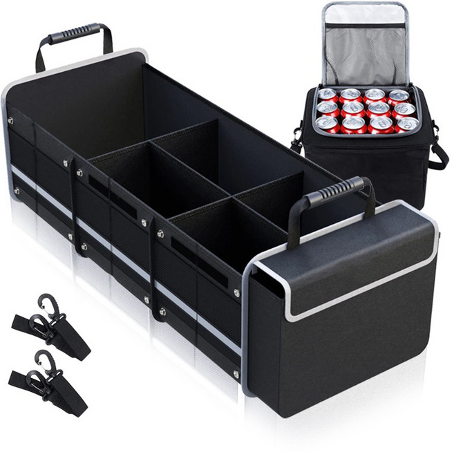 인마이카 튼튼한 대용량 특대형 트렁크 정리함 방수 보냉백 포함