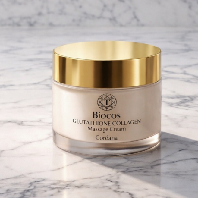 [코리아나] 비오코스 글루타치온 콜라겐 마사지크림, 1개, 200ml