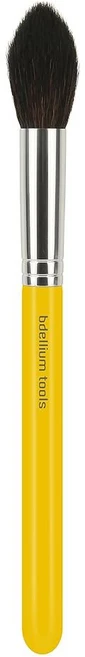 브델리움 툴스 프로페셔널 메이크업 브러시 - 스튜디오 시리즈 944 테이퍼드 컨투어 부드러운 합성 섬유와 천연 섬유를 혼합하여 치수를 추가합니다(노란색 1개), 1개 - 쿠팡