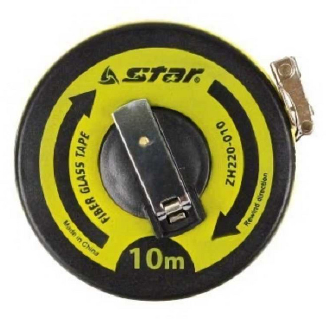 스타 줄자 10m ZH220-010, 1개, 화이트