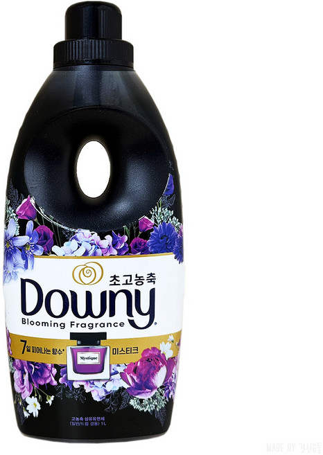 다우니 퍼퓸컬렉션 섬유유연제 미스티크 세트 본품 1L x 3p + 200ml, 2세트