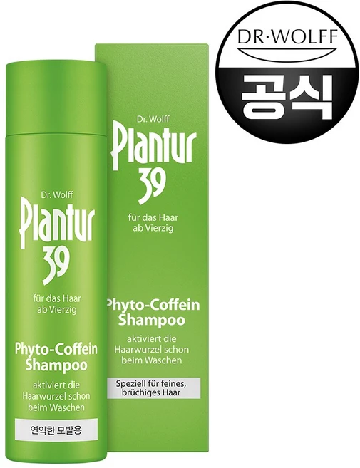 플란투어39 파이토 카페인 샴푸, 250ml, 1개 - 쿠팡