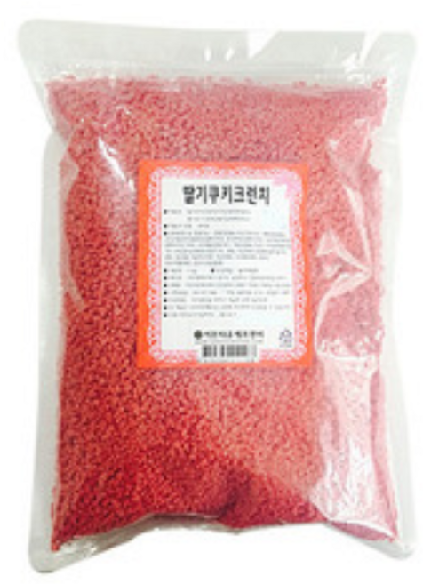 베이킹파티 딸기쿠키크런치 100g, 1개