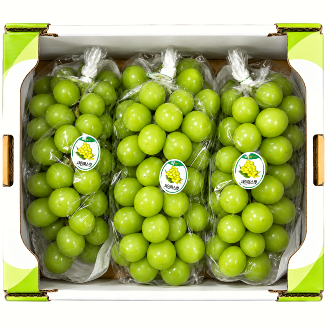 [100박스한정] 초고당도 제철 꿀 샤인머스캣, 1박스, 2kg(특가할인)