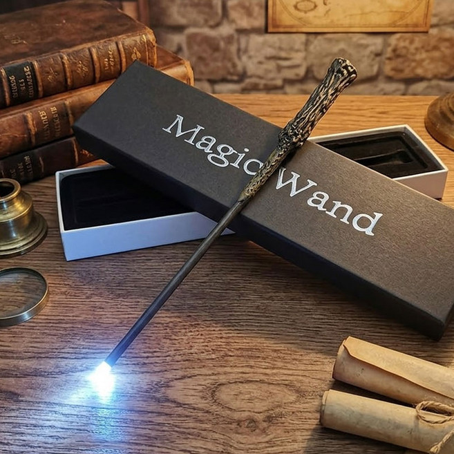 해리포터 지팡이 굿즈 불빛 마법봉 마법지팡이 LED 마법 지팡이 코스프레 코스튬 할로윈, 해리포터지팡이