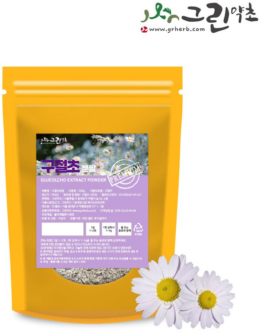 국산 구절초 분말 가루 300g, 1개