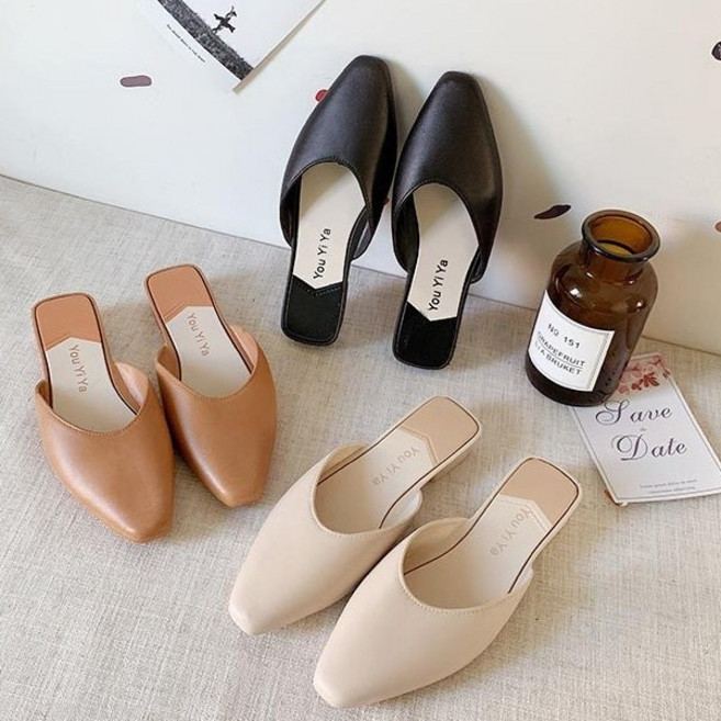 포브 여성용 말랑말랑 블로퍼 단화 슬리퍼 리미트 여성로퍼