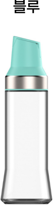 [데이앤리엘] 304 자동 개폐 오일병/소스병, 블루, 1개, 500ml