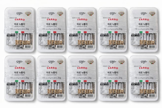 그레인온 파로 누룽지 간식 숭늉 누룽지탕, 330g, 10개