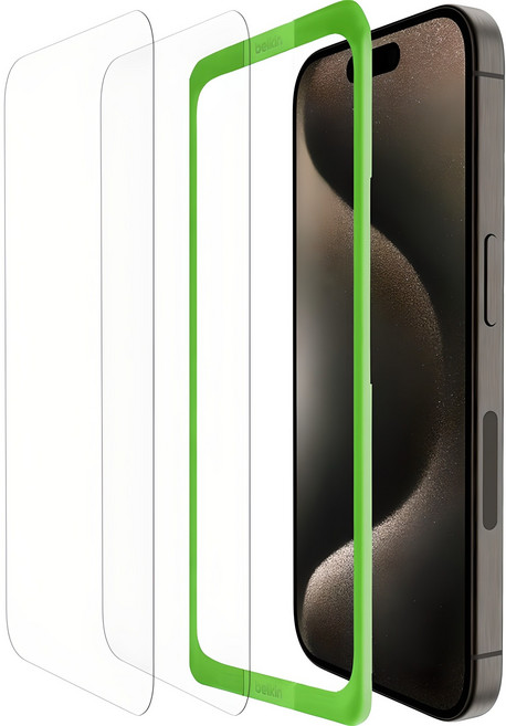 벨킨 템퍼드 글라스 강화유리 보호필름 2p 세트, 1세트