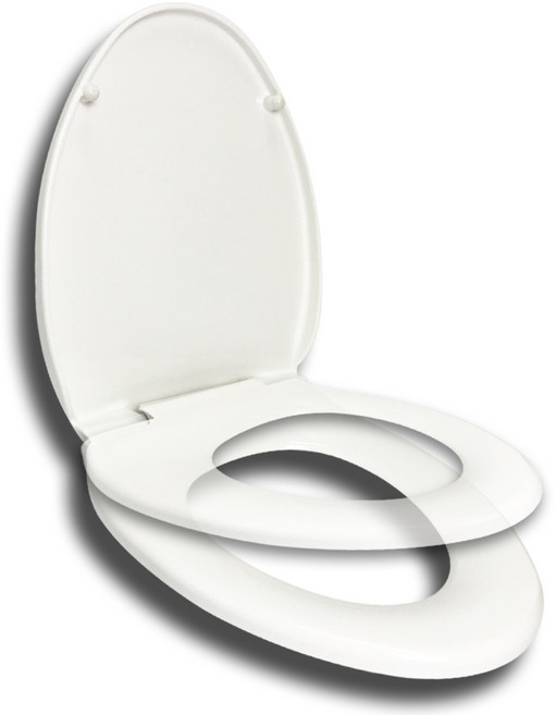 GS Mall 台灣製造 48cm 兩用子母馬桶蓋, 1個, 白色